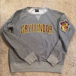 Gray Unisex Gryffindor Sweatshirt - size M